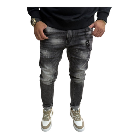 Jeans icon tono su tono